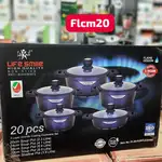 سرویس قابلمه جدید لایف اسمایل3لایه طرح درخشان مدلFL20 thumb 1