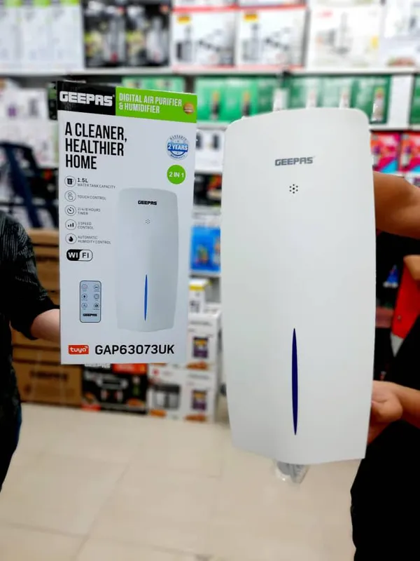 تصفیه هوا و بخور اتاق ،وای فای دار جیپاس مدل 63073 gallery0