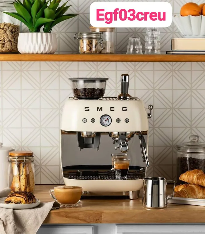 اسپرسو حرفه ای اسمگ ایتالیا مدل egf02creu gallery0