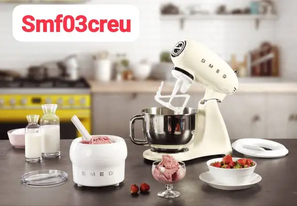 همزن حرفه ای اسمگ ایتالیا رنگ کرم مدل smf03creu