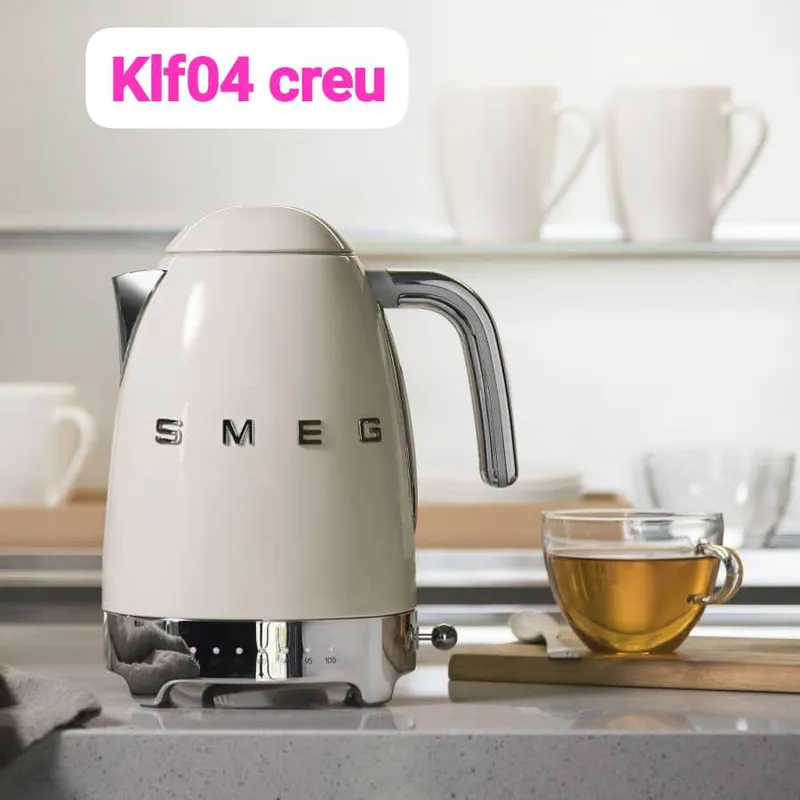 کتری برقی مدرج اسمگ ایتالیا رنگ کرم مدلklf 04creu gallery0