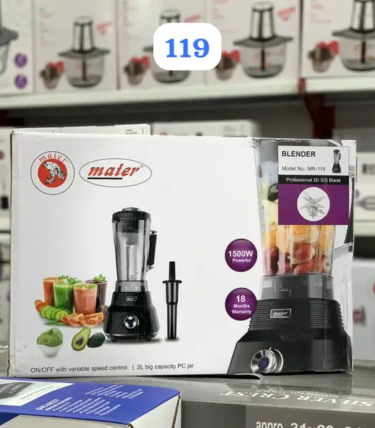 مخلوط کن حرفه ای مایر 1500وات مدل 119