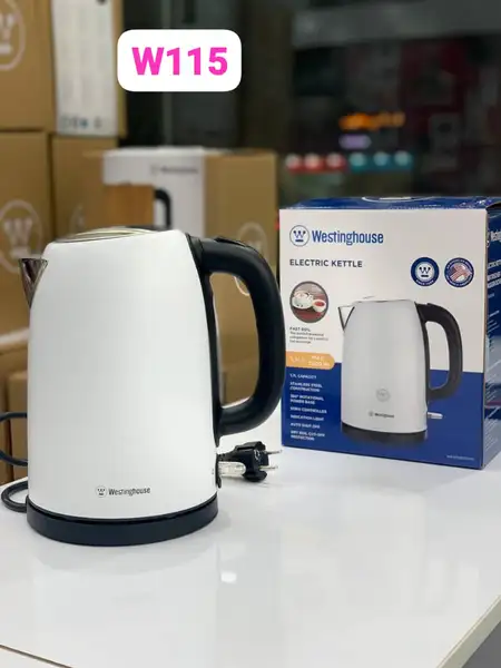 کتری برقی وستینگ هوس آمریکا رنگ سفید مدل W115